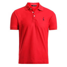 Load image into Gallery viewer, GustOmerD New Man Polo Shirt Mens Casual Deer Embroidery Cotton Polo shirt Men Short Sleeve High Quantity polo men