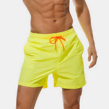 Load image into Gallery viewer, Laamei Men Beach Short Summer Board Shorts Swimwear Short Briefs Male Breathable Elastic Waist Short Masculino Plus Size 3XL