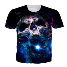 Load image into Gallery viewer, Cloudstyle 2019 Skull 3D Tshirts Men Women Angel Demon War 3D Print Short Sleeve Tees Shirts Streetwear Summer Top Plus Size 5XL