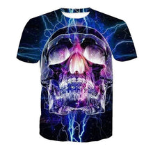 Load image into Gallery viewer, Cloudstyle 2019 Skull 3D Tshirts Men Women Angel Demon War 3D Print Short Sleeve Tees Shirts Streetwear Summer Top Plus Size 5XL