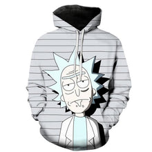 Load image into Gallery viewer, BIAOLUN 2019 Rick and Morty Jumper Fashion 3D Hoodies Creative Harajuku Galaxy Printing Casual Hoody Funny Sweatshirt Size S-6XL