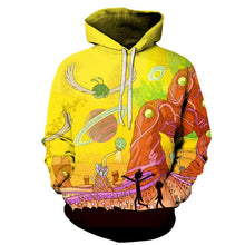 Load image into Gallery viewer, BIAOLUN 2019 Rick and Morty Jumper Fashion 3D Hoodies Creative Harajuku Galaxy Printing Casual Hoody Funny Sweatshirt Size S-6XL
